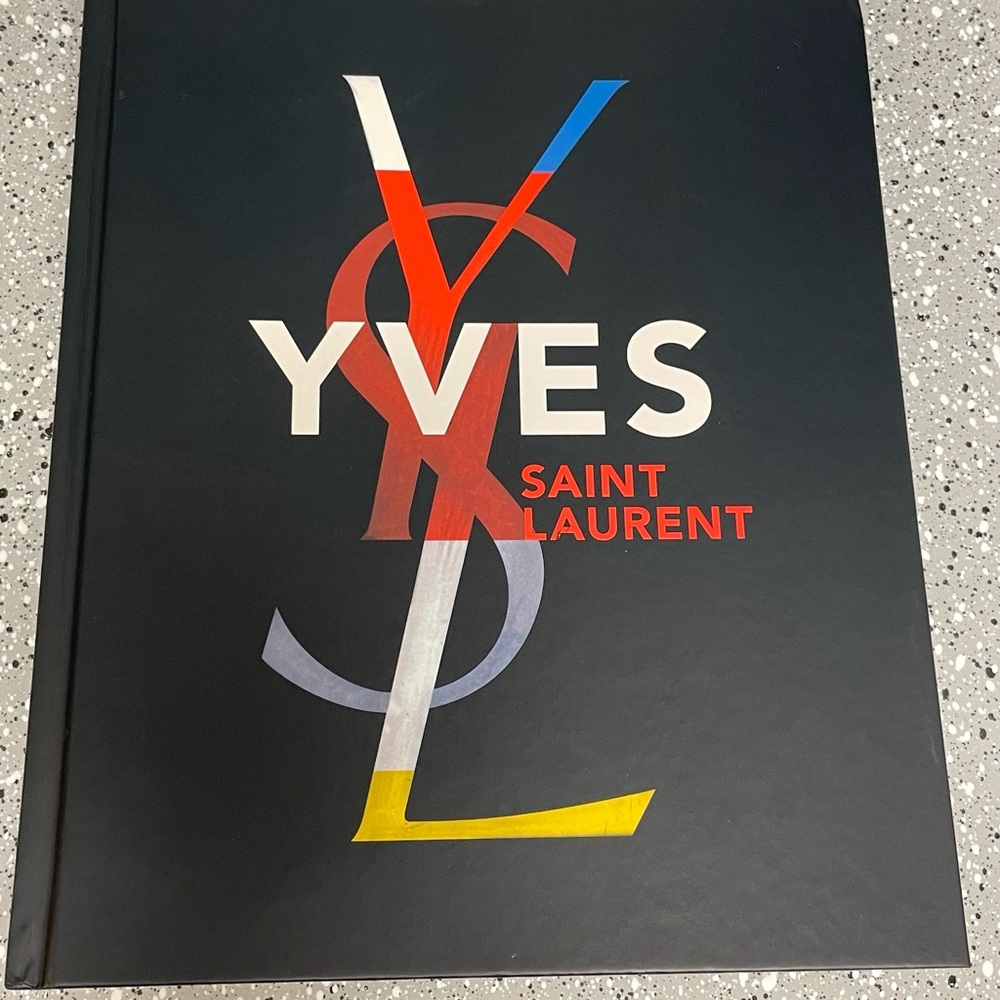 Fashion books: Saint Laurent and The Little Book of Chanel.